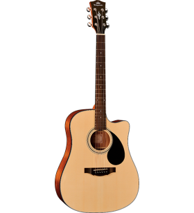 EDC Dreadnought gitaar natural