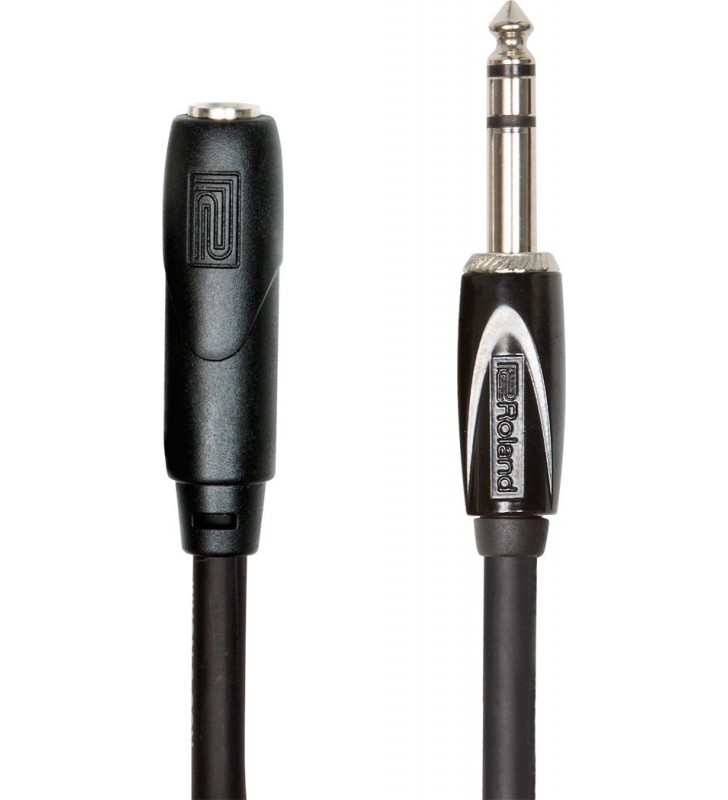 compleet verwijderen Verminderen Roland RHC-25-1414 Hoofdtelefoon Verleng Kabel, 1/4 inch Stereo Female naar  1/4